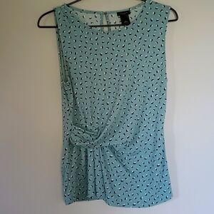 Ann Taylor Sea Foam Short Sleeve in Small